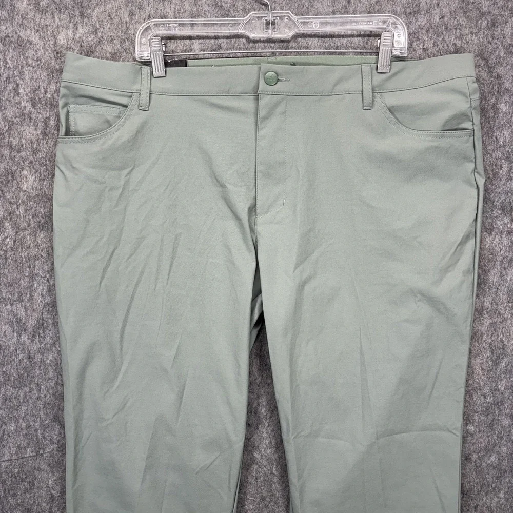 Adidas Ultimate 365 5 Pocket Pants Men's 40‎ x 30 Green Golf Chino Stretch New